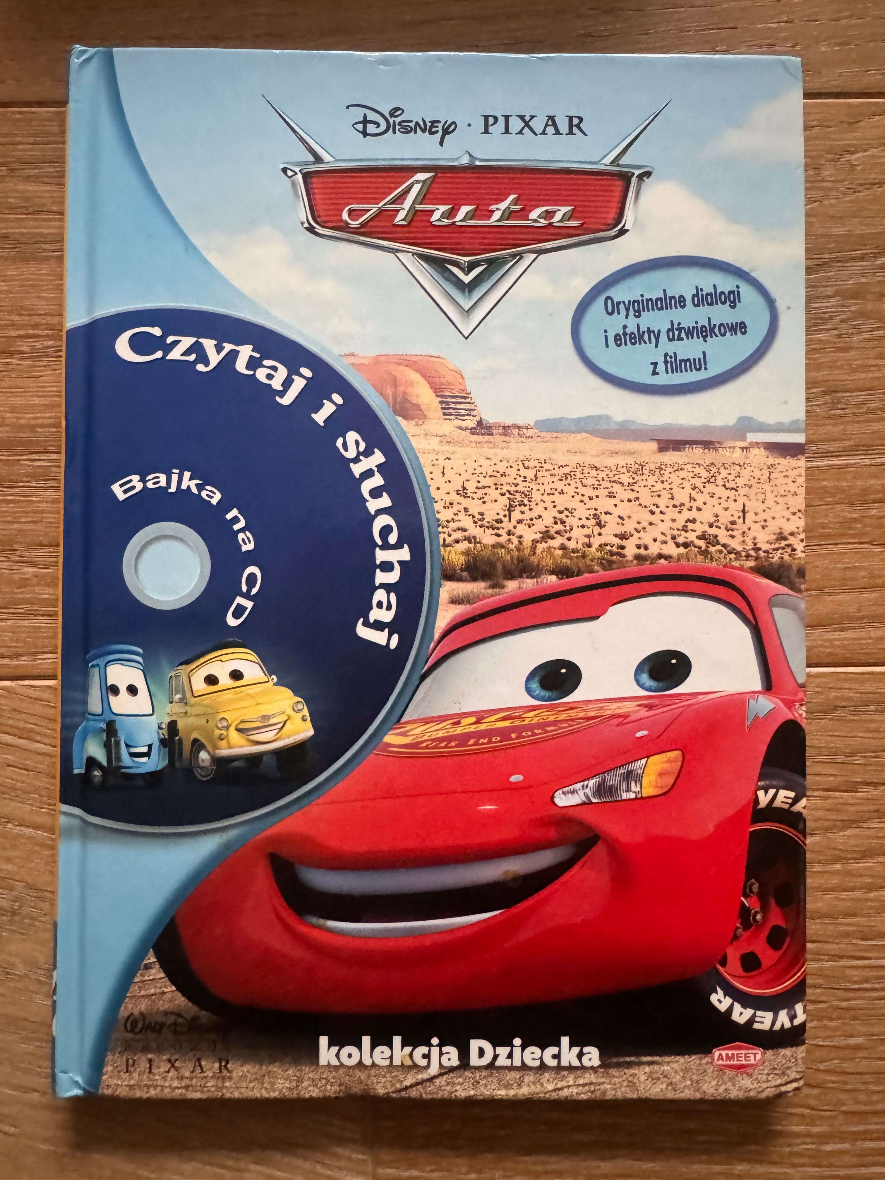 AUTA Disney Książka + CD