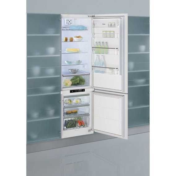 Холодильник вбудований Whirlpool двокамерний стан нового доставка