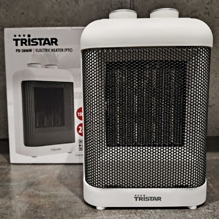 Termowentylator ceramiczny 1500W z funkcją wentylatora TRISTAR farelka