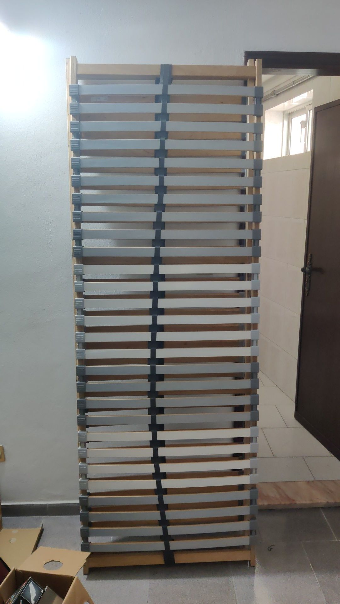 Cama Malm casal com colchão
