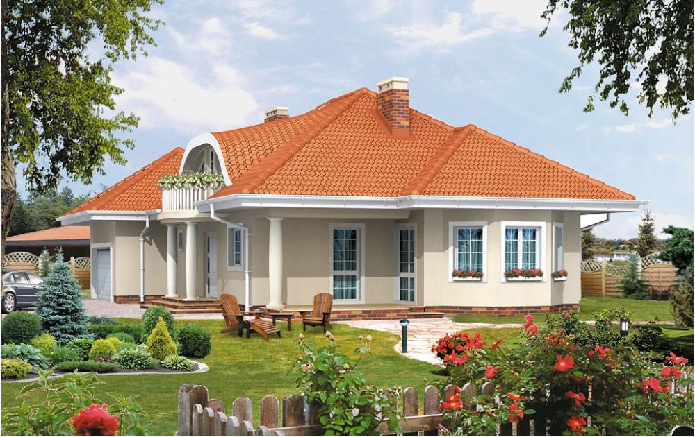 Projekt domu ARIA 2 /CE-SI-L/ - odbicie lustrzane