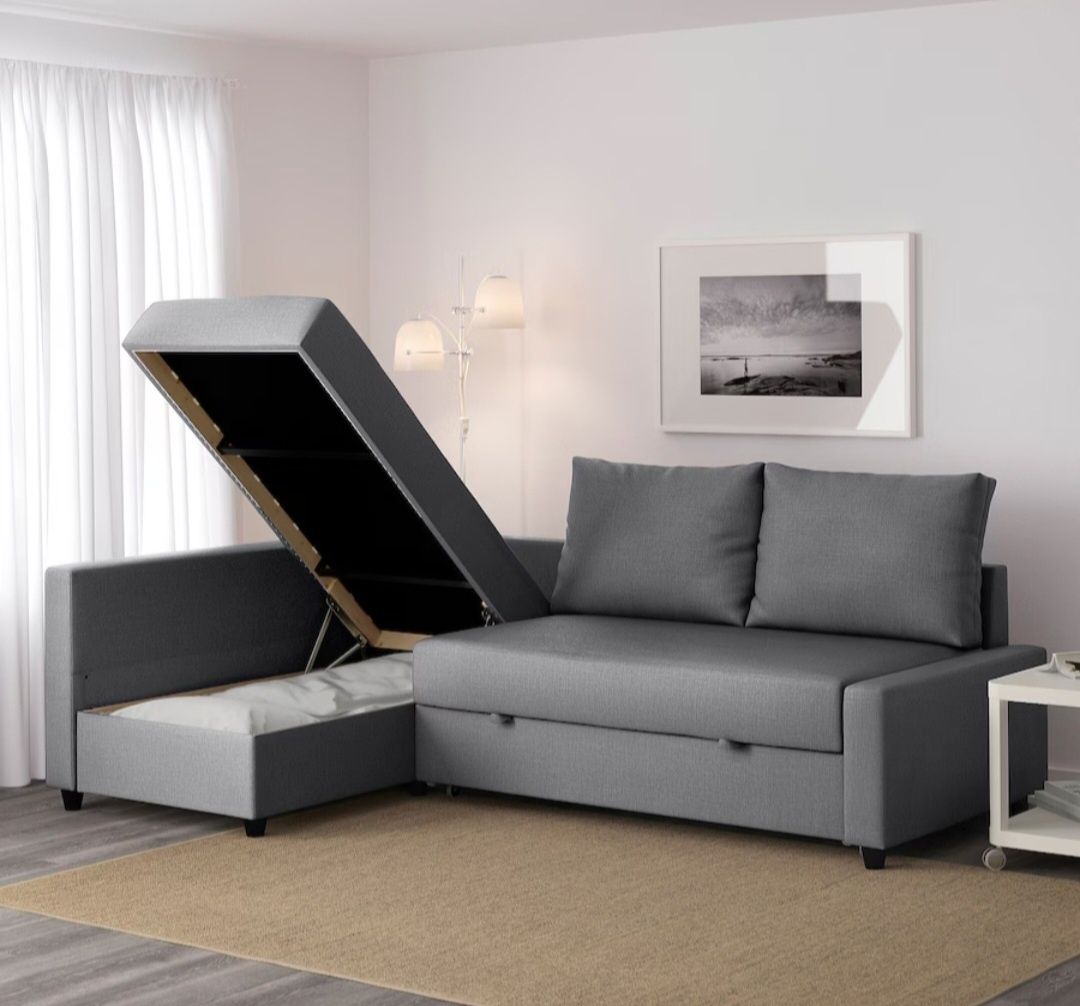 Narożnik ikea sofa kanapa rozkładany z funkcją spania