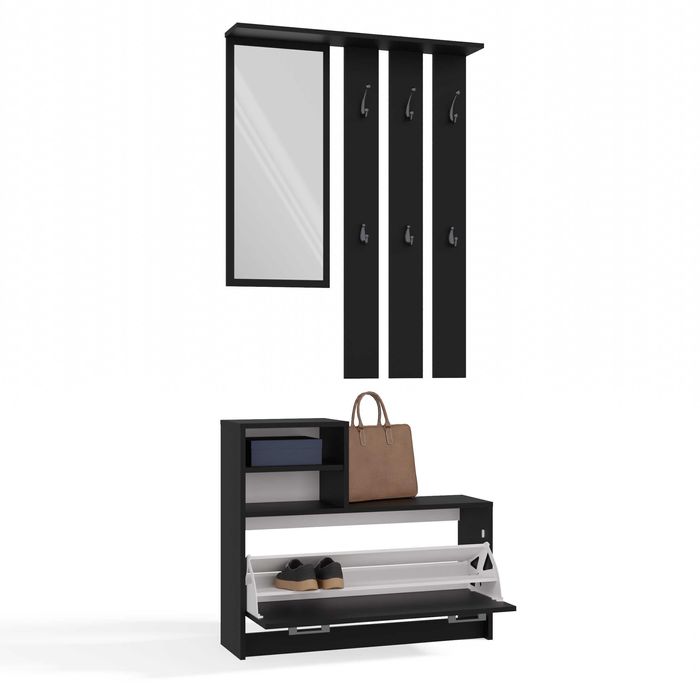 Garderoba Wieszak Lustro VERA szafka na buty RÓŻNE KOLORY