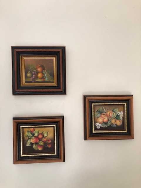 Quadros Decorativos | Trilogia de Natureza Morta