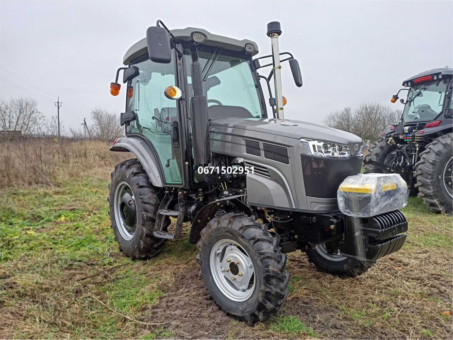 Мінітрактор Скаут 404 C кoмпресор реверс примусова на широких колесах