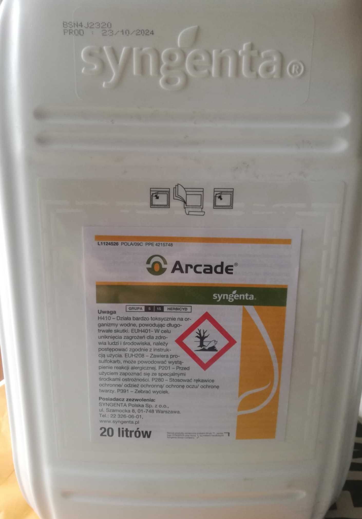 ARCADE 880 EC - herbicyd
