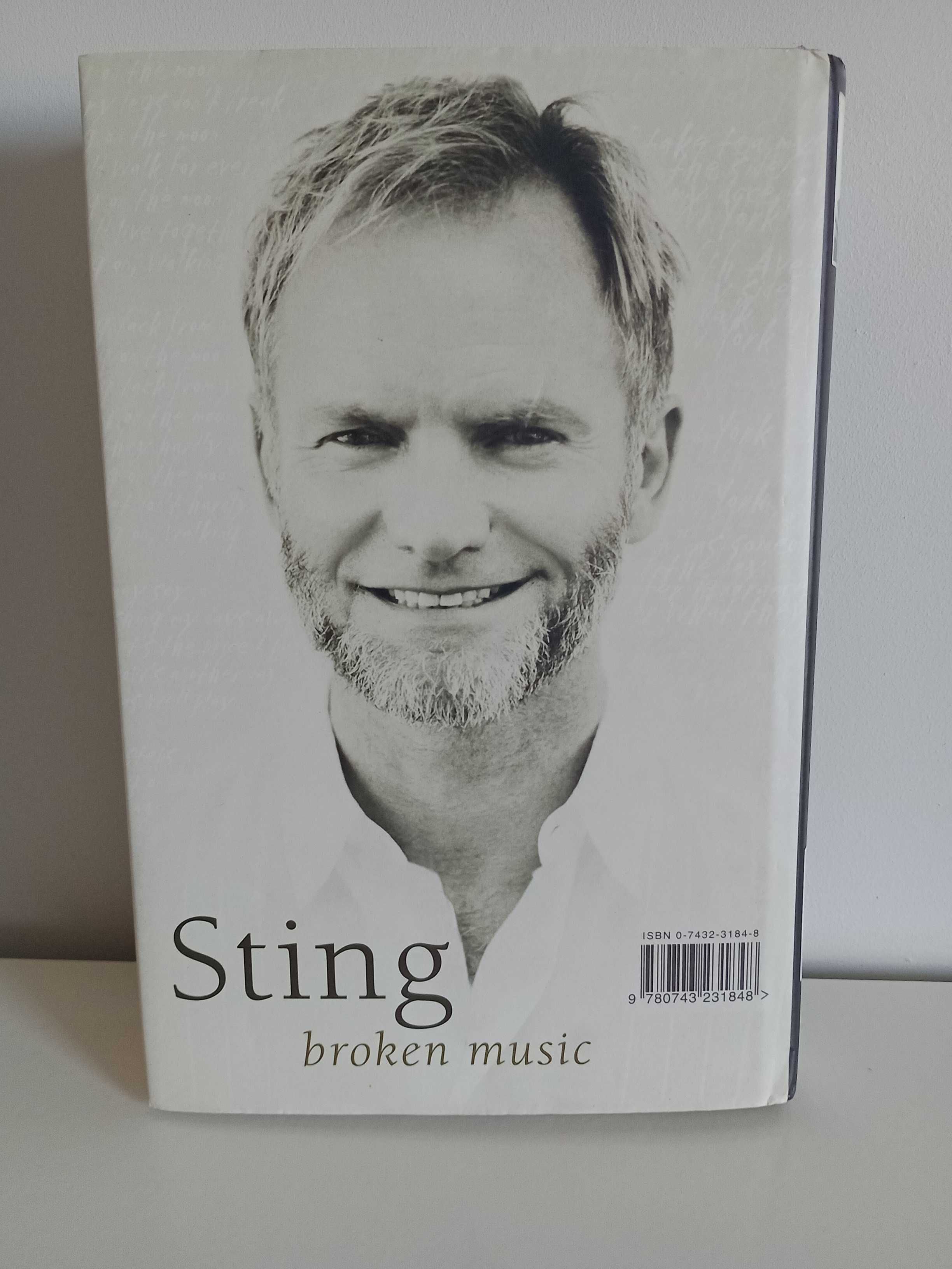 Sting Broken Music Autobiografia po angielsku in English