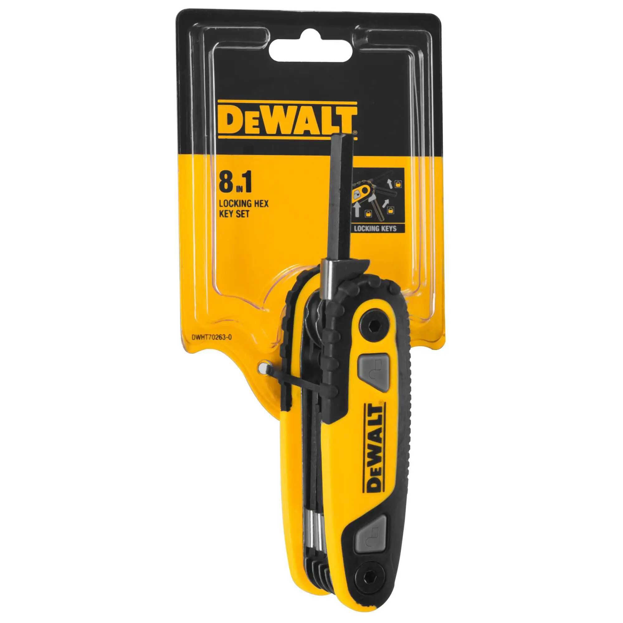 DeWALT DWHT0-70263  Набір шестигранних ключів метричних