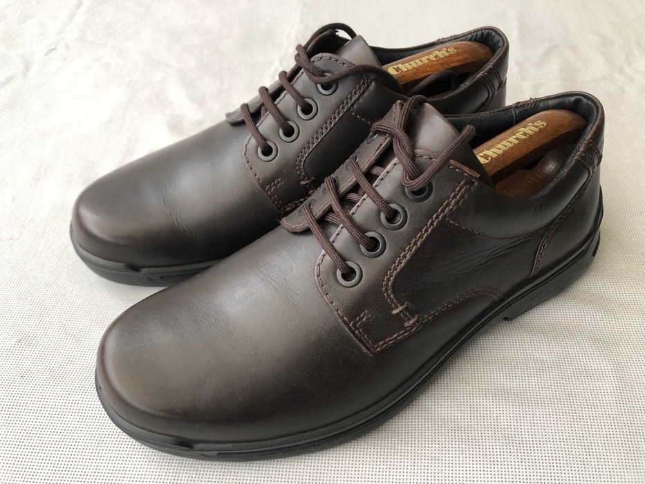 Кожаные полуботинки Burton (Англия),сост. новых