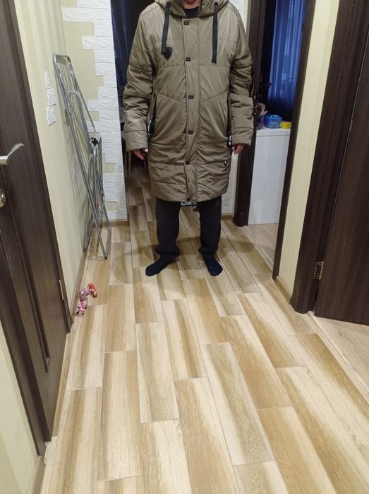 Зимова куртка,подовжена