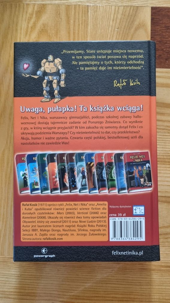 Rafał Kosik, 'Felix Net i Nika oraz Pułapka Nieśmiertelności'