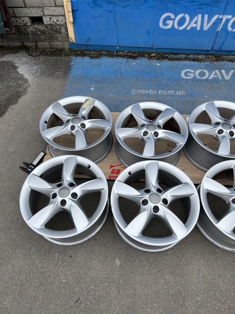 Goauto диски Audi 5/112 r17 et37 7.5j dia66.6 як нові