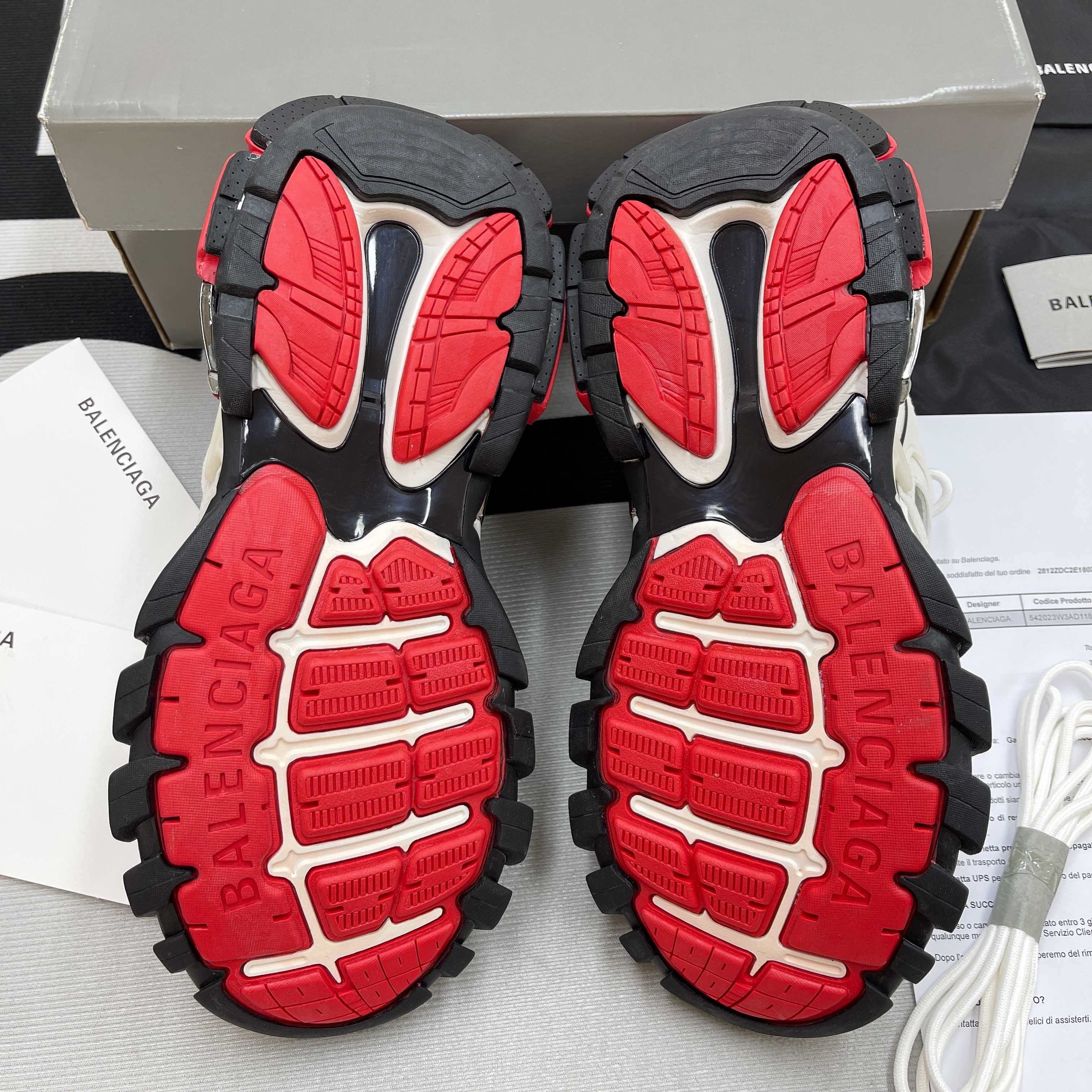 Buty Balenciaga Track 2.0 White/Red (35-46)