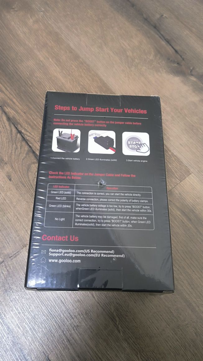 Автомобільний бустер Gooloo GE1500