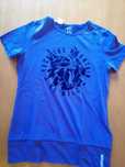 T-shirt roxo azulado de desporto -