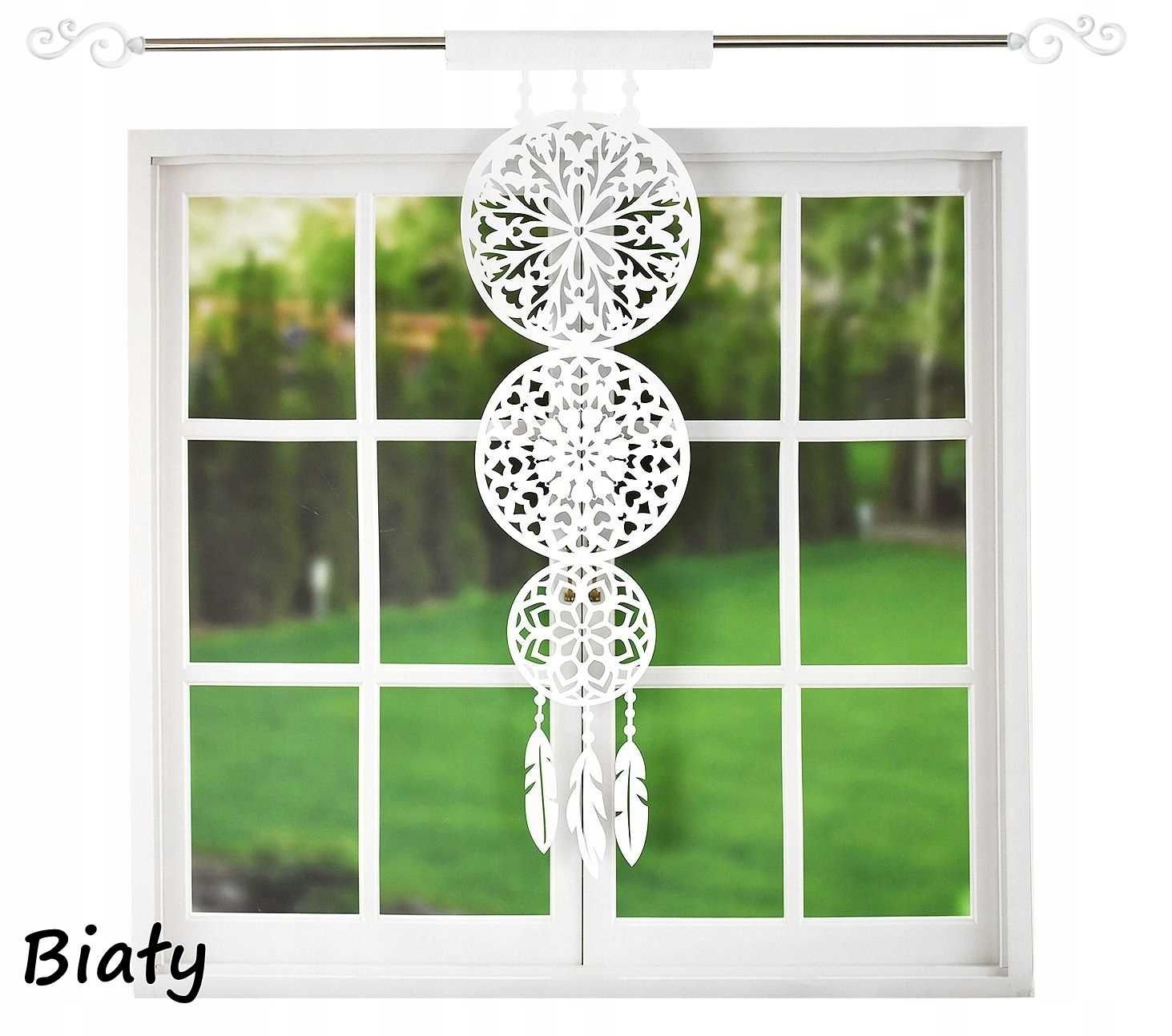 firana panel okno