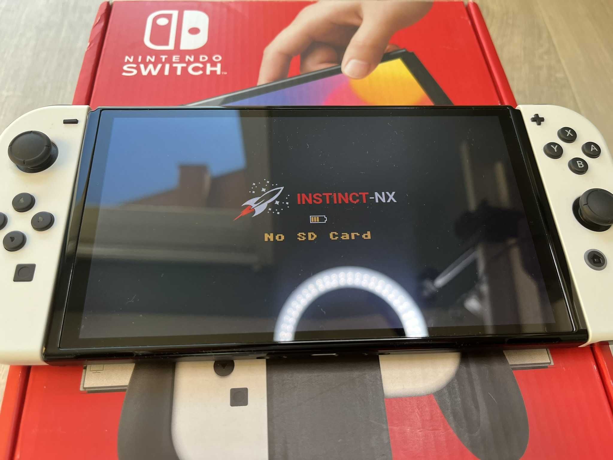 Nintendo Switch OLED - przerobiona (CFW,Atmosphere) - NOWA