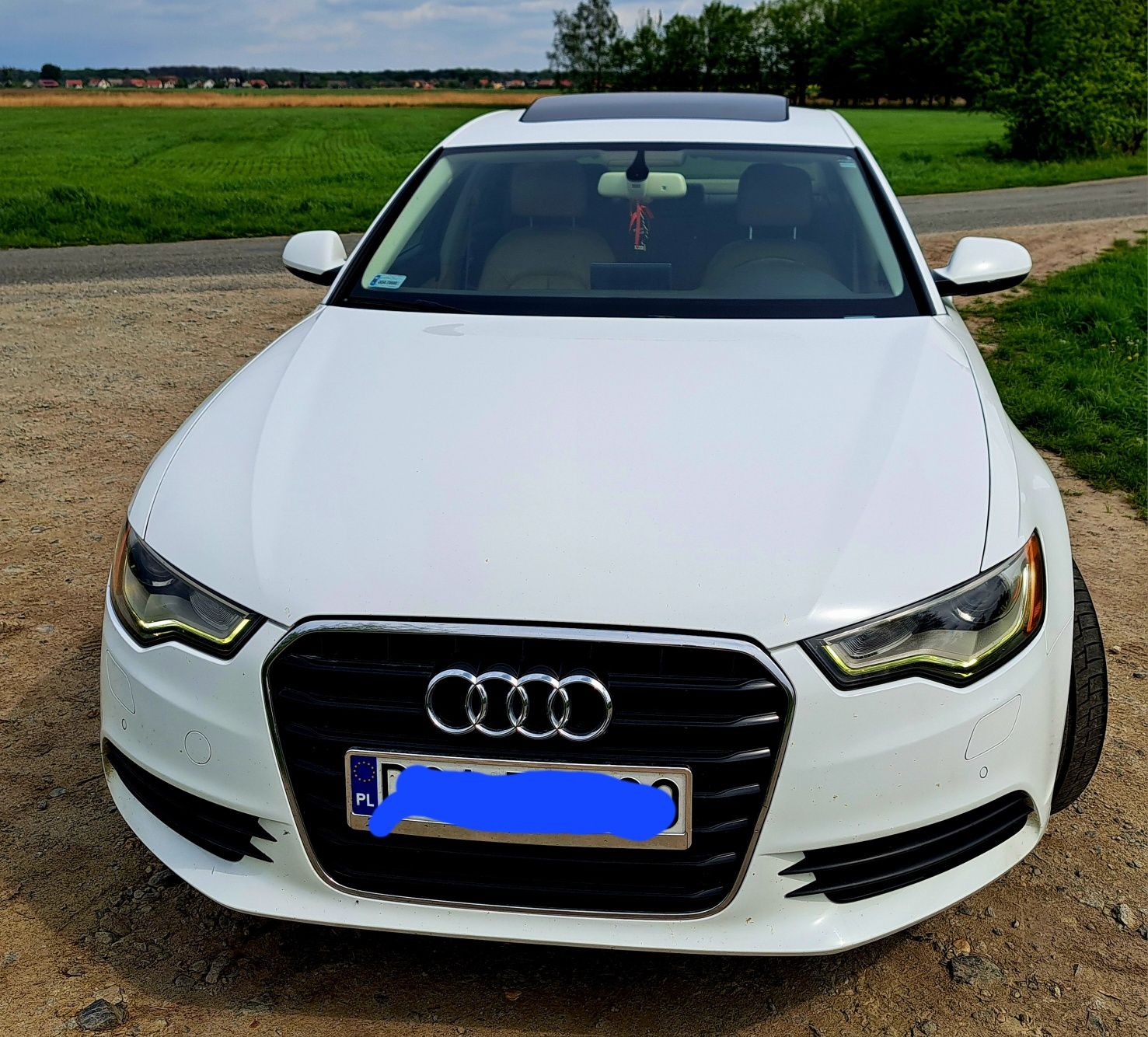 Audi A6  c7  2.0 tfsi łopatki przy kierownicy
