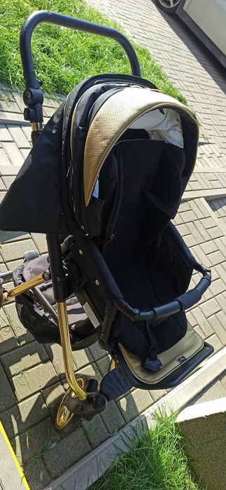 Wózek 2w1 Adamex Reggio, złoty