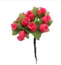 Искусственные цветы . Шёлковая роза ( мини-букет) Бутоньерка