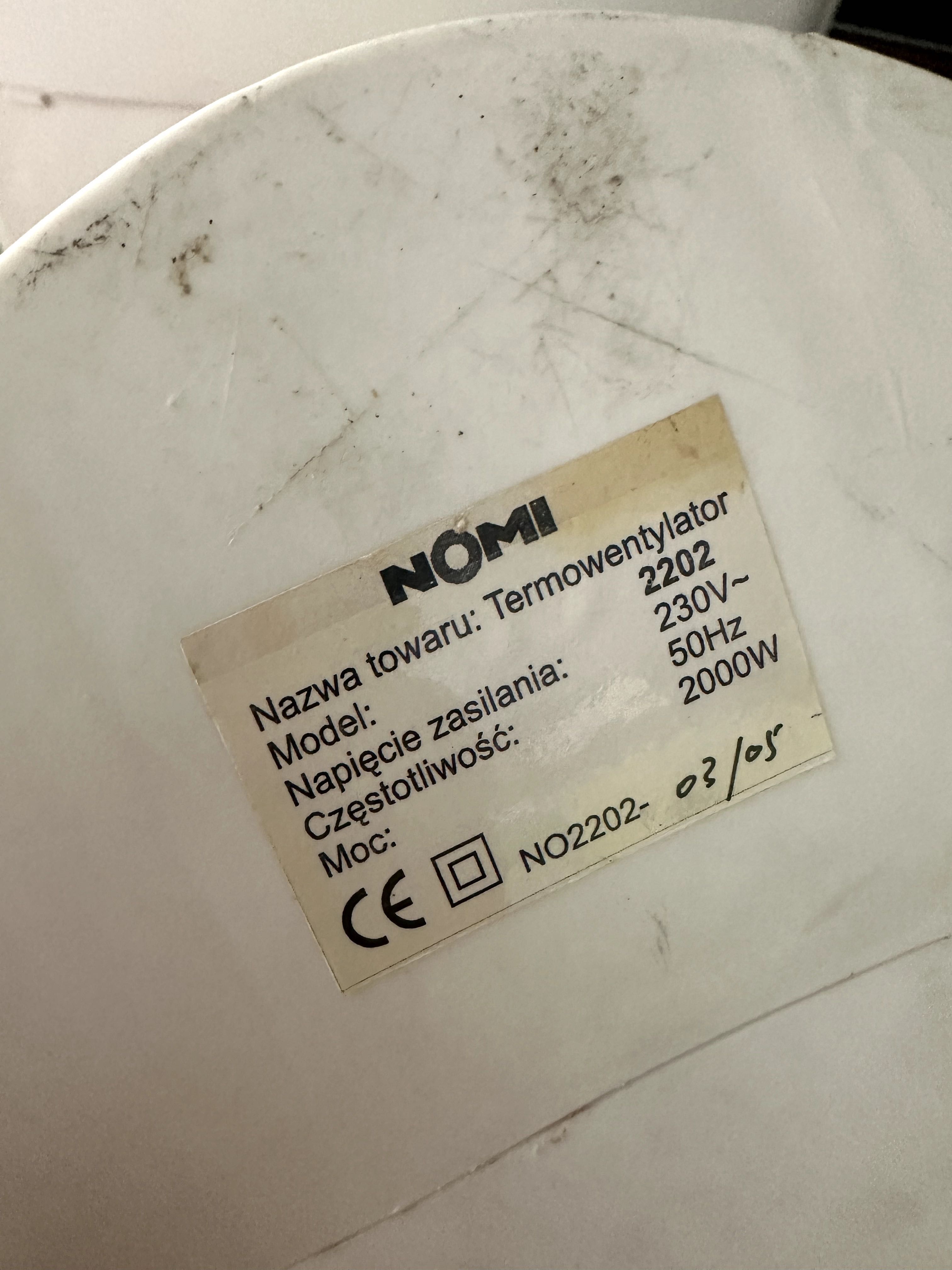 Termowentylator / Farelka 2000W