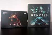 Nemesis + Karnomorfy + drewniany insert + koszulki | Gra planszowa