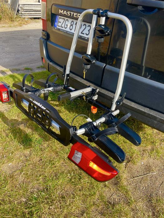 Bagażnik rowerowy na hak  Uebler F-22 , składany , aluminiowy , e bike