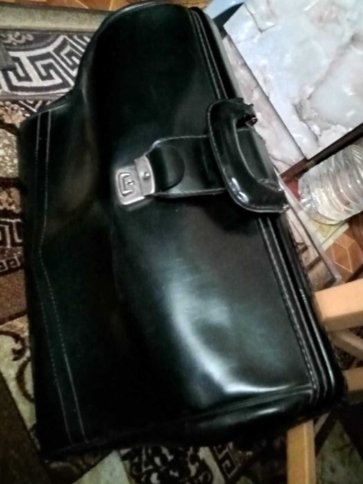 Саквояж - портфель для інструментів, чорний, 50x35x18cm