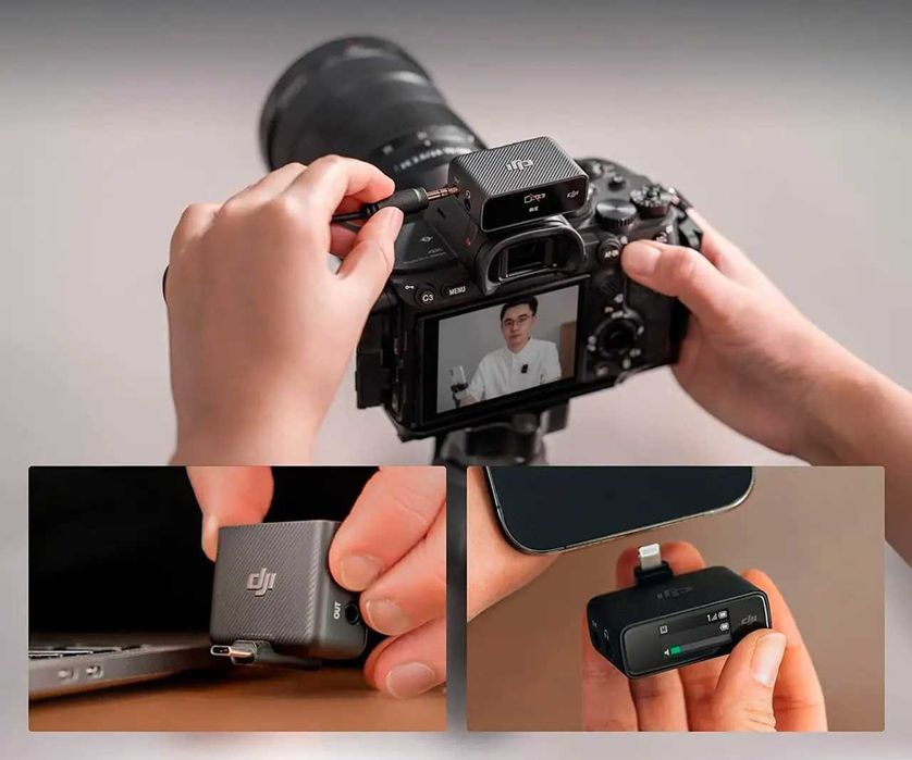 Мікрофон DJI Mic Basic 1TX+1RX (CP.RN.00000310.01)