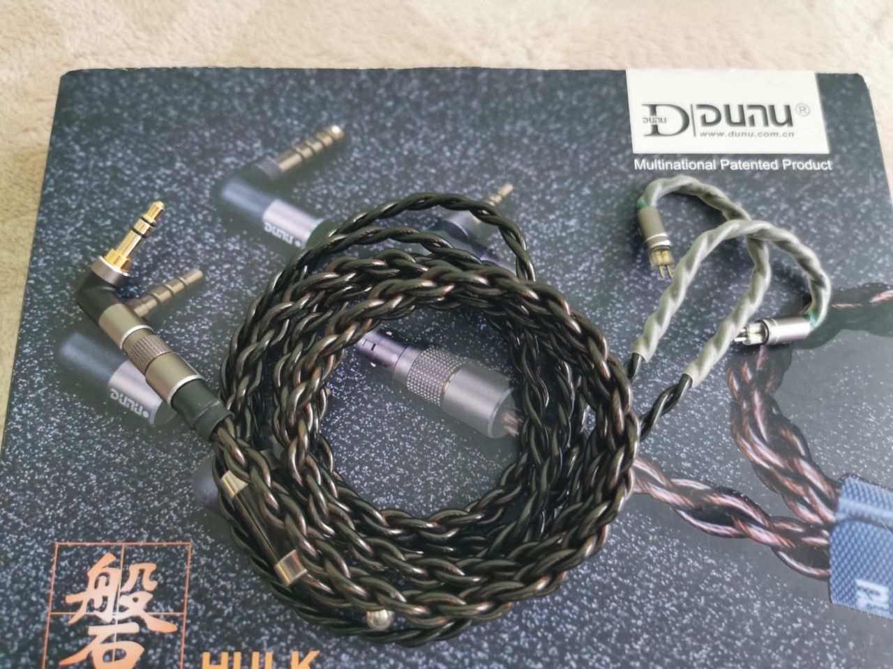 Hi-end audio cable DUNU Hulk PRO