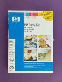 HP Party Kit - zestaw tusz HP 434 papier foto papeteria NOWE