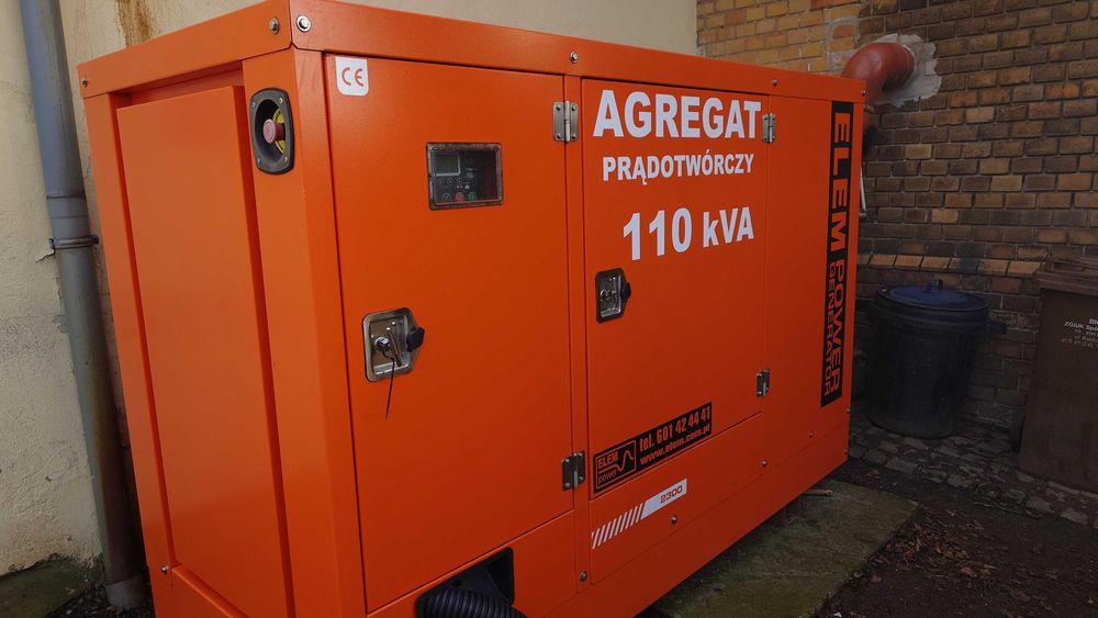 Przemysłowy Agregat Prądotwórczy IVECO 110 kVA – b.mało używany okazja