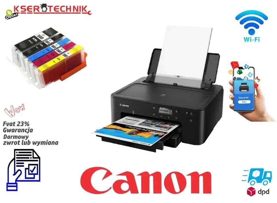 Canon PIXMA TS 705 a - drukarka atramentowa / Wi-Fi / Ethernet