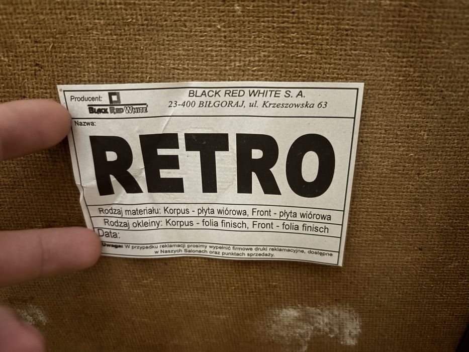 Zestaw mebli salonowych BRW retro