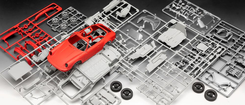SAMOCHÓD model 1/24 Revell 07689 PORSCHE 911 G MODEL TARGA