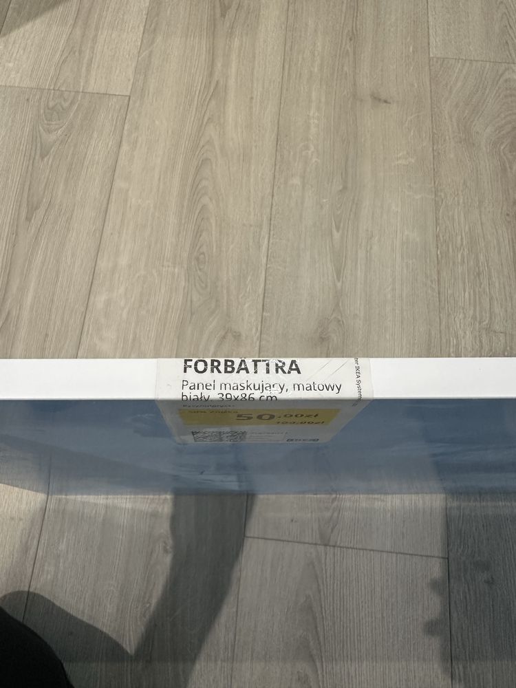 Ikea kuchnia panel maskujący biały matowy FÖRBÄTTRA 39x86 cm
