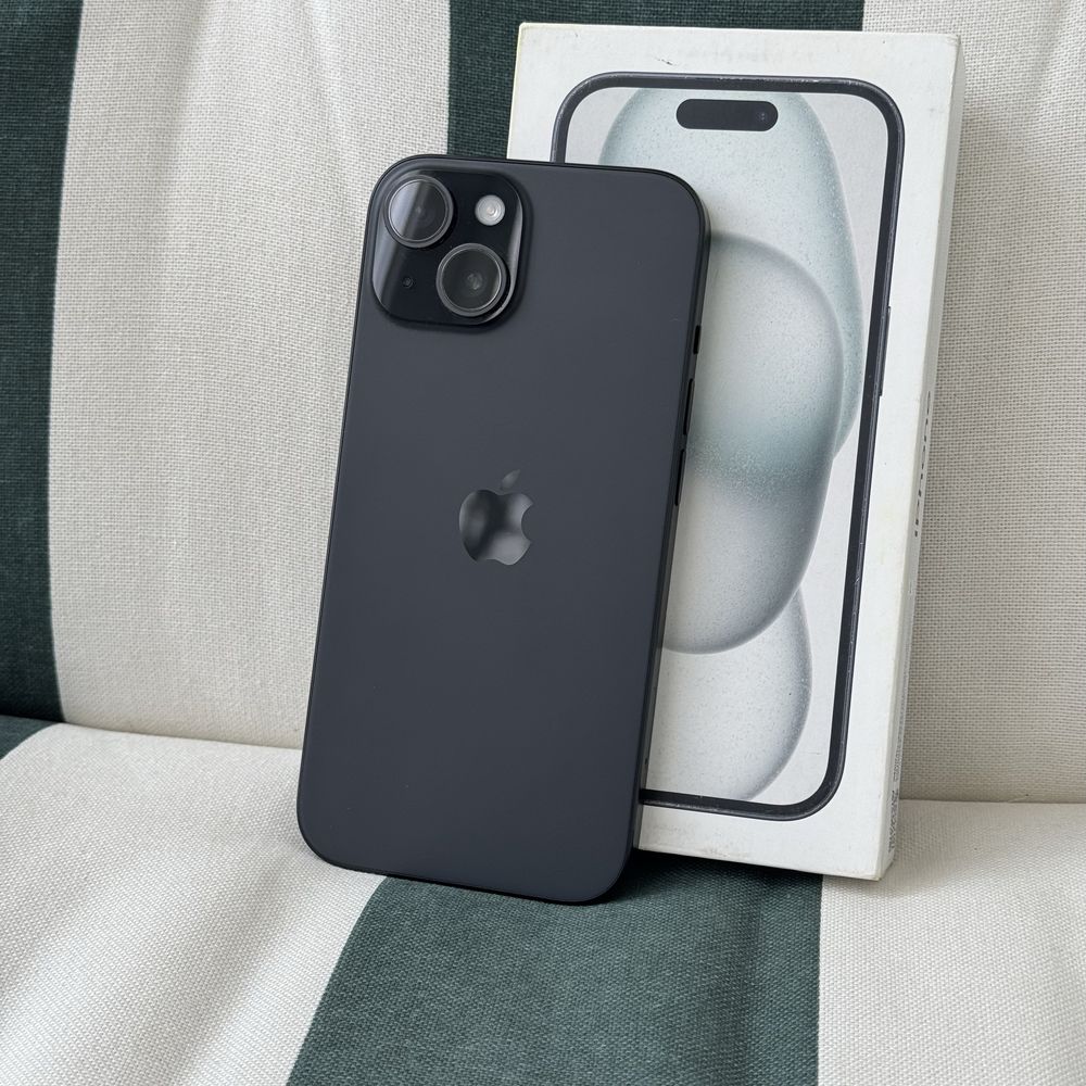 Apple iphone 15 128 Black  идеальный