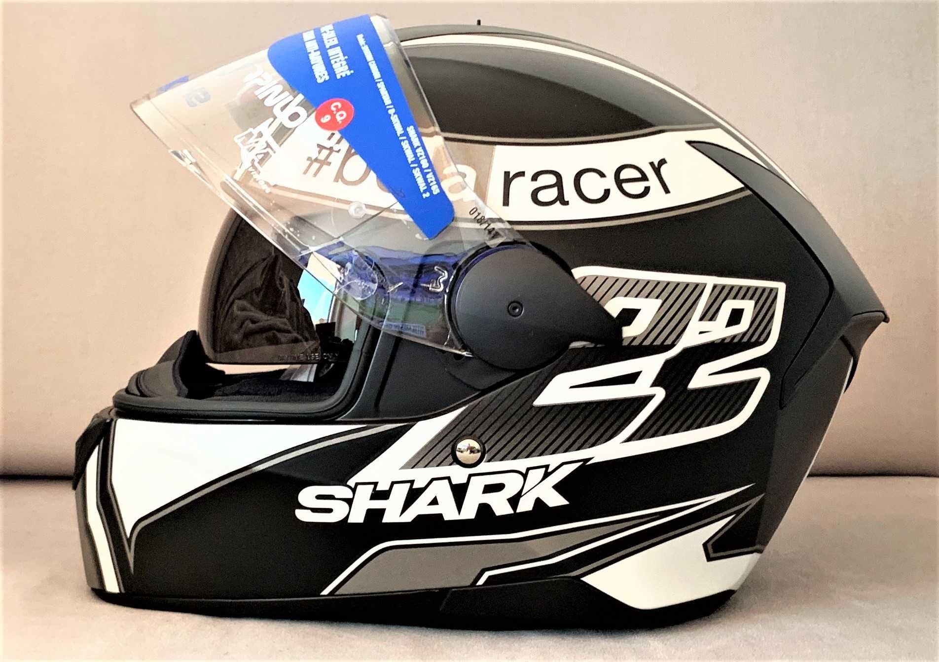 Capacete NOVO Shark D-Skwal Sam Lowes 27% Desconto+Pinlock. Tamanho XS