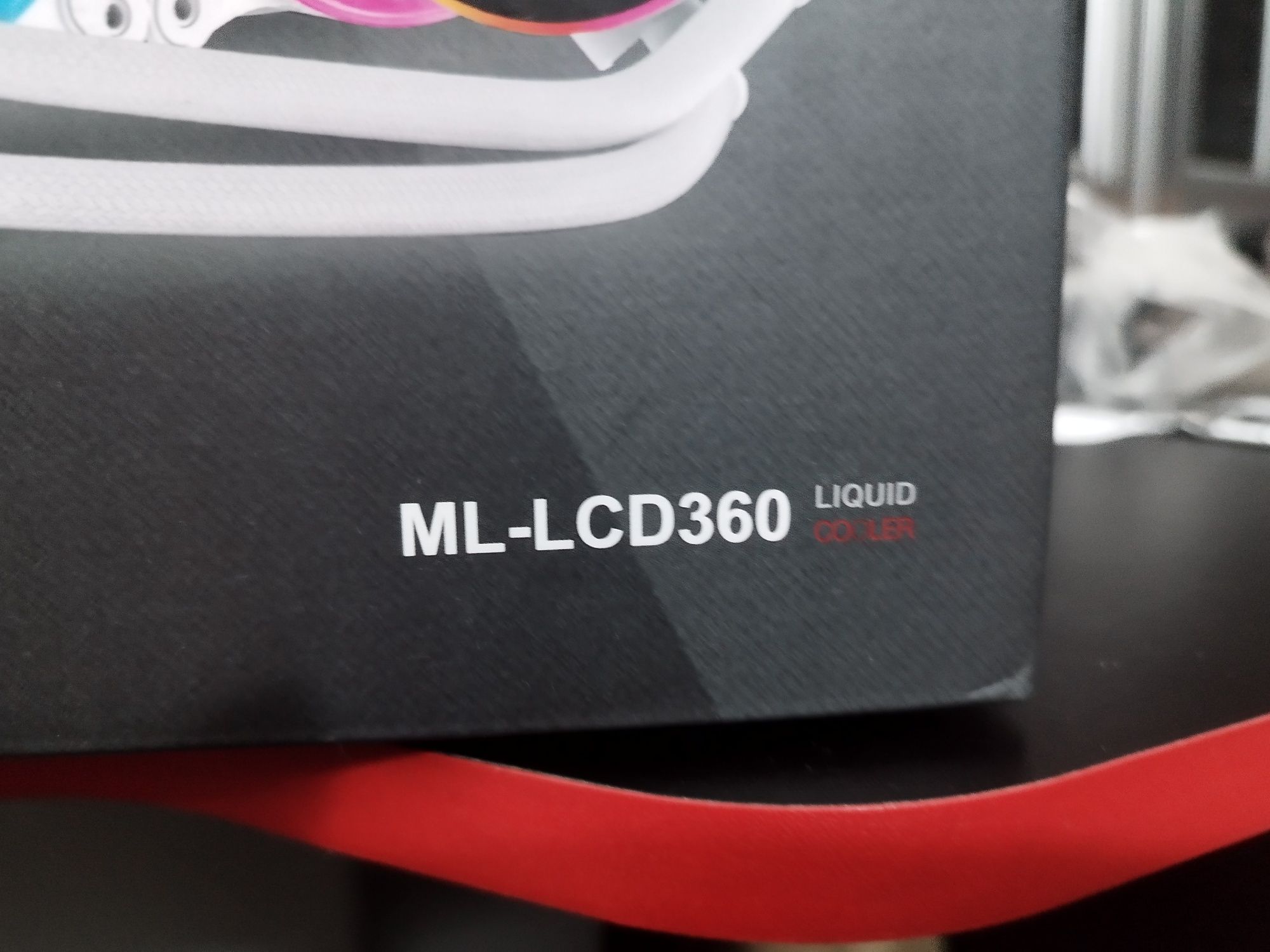 Mars Gaming Ml-lcd360  PRETO Refrigeração Líquida Rgb