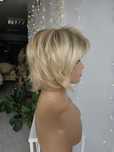 Peruka blond 3D z odrsostem KBS-29 zmiana grzywki naturalny efekt