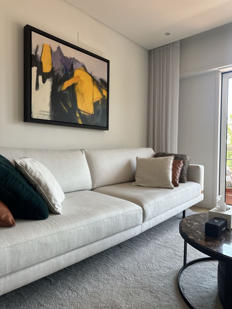 Sofa Branco 280cms Laskasas