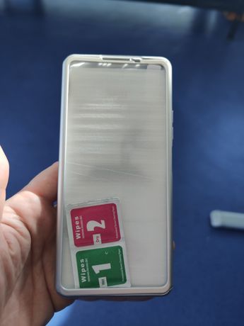 Capa cinza 360 C/pelicula Xiaomi Note 10 Pro