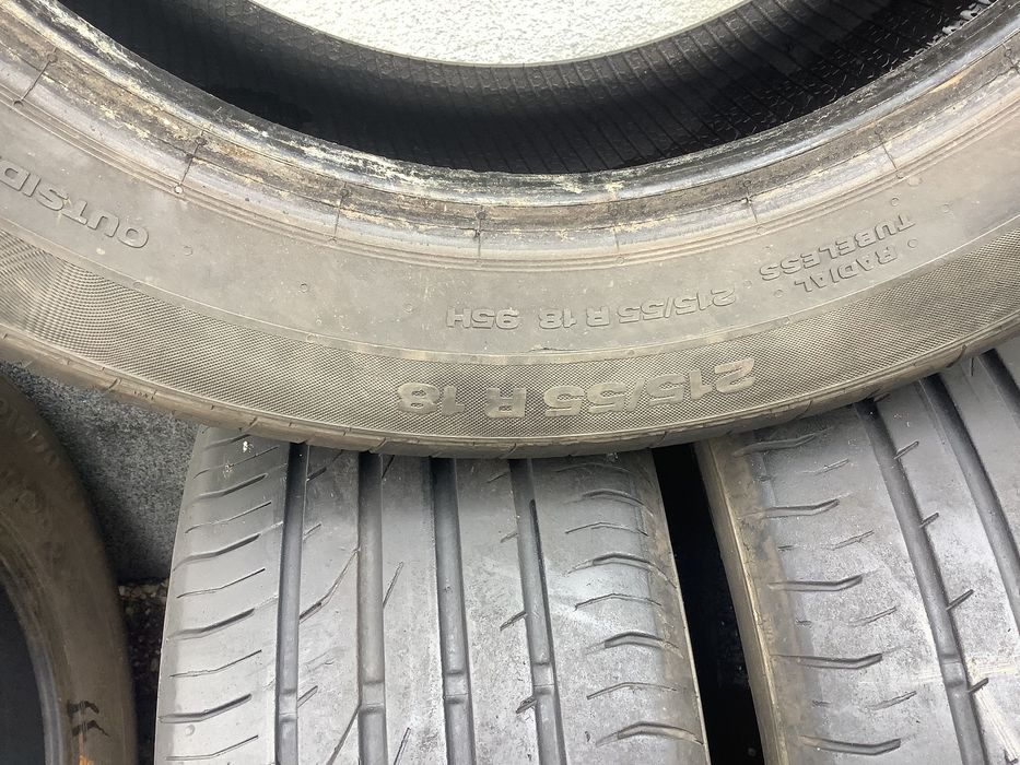 CONTINENTAL 215/55r18 4szt opony lato letnie 5.6mm