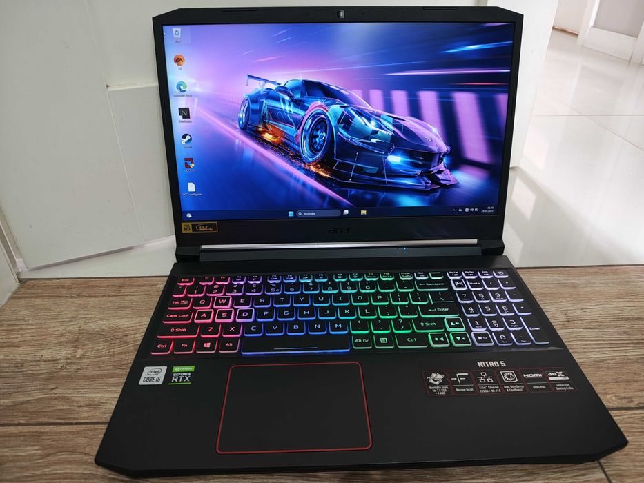 GAMINGOWY Laptop ACER NITRO5-15.6"144Hz i5 12x4.50Ghz,16GB,RTX3060-6GB