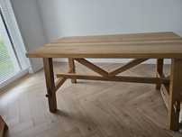 Stól ikea mockelby dębowy