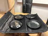 Kit Completo de Filtros de Lente 58mm – Nunca Usado
