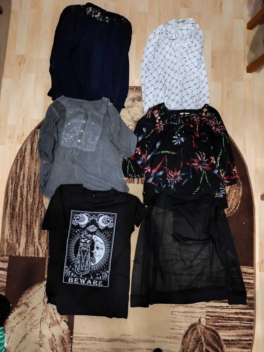 Mega paka ubrań damskich L - Zestaw odzieży damskiej 36 szt