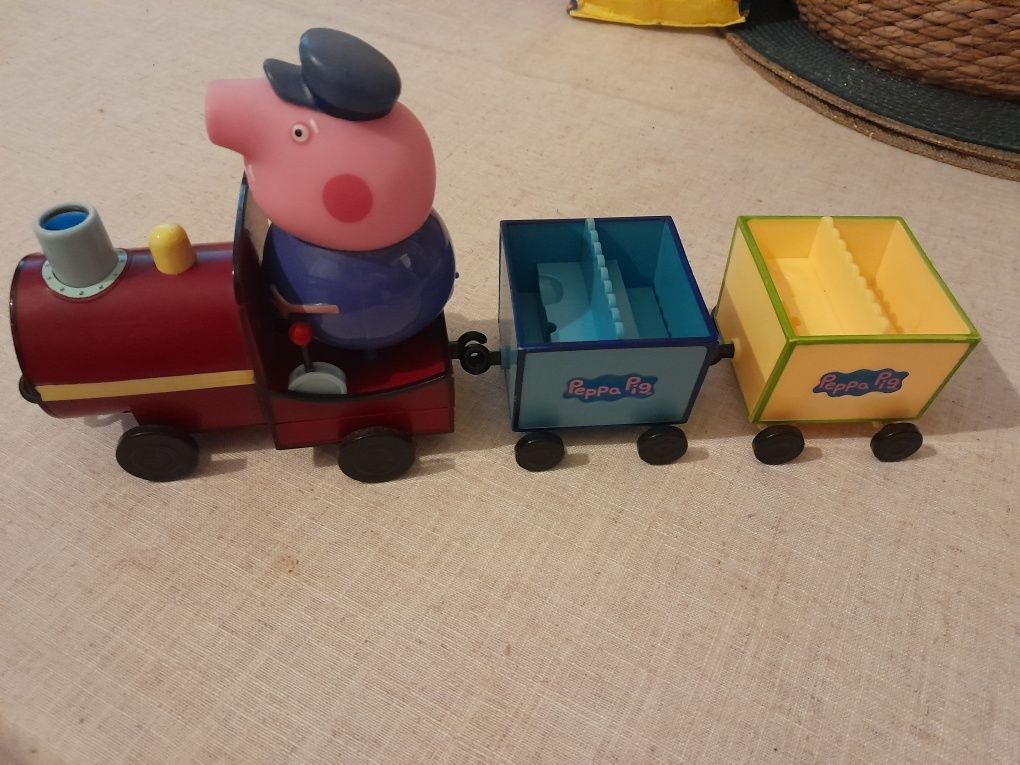 Pociag Dziadka świnki Peppa Pig