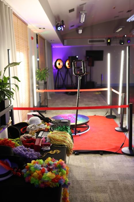 Fotobudka 360 na imprezę wesele event studniówkę bal zielona góra
