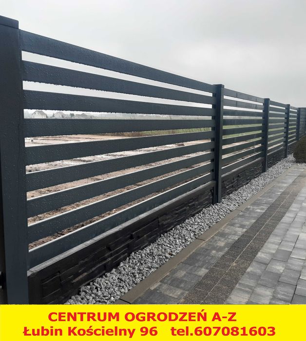 Słupek do ogrodzenia betonowego na 4 płyty PRODUCENT wysoka jakość